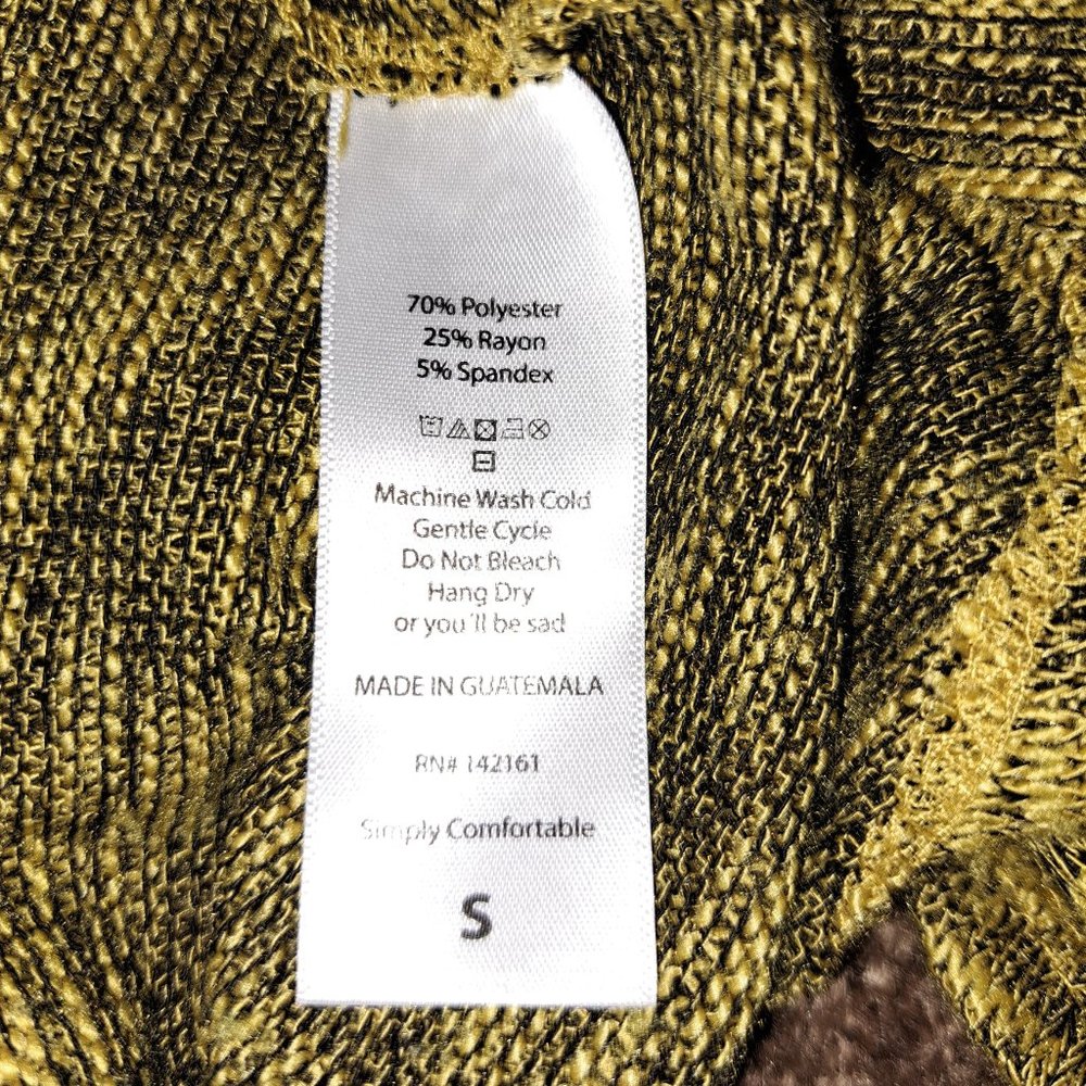 LuLaRoe Marled Dolman Sleeve Knit Open Cardigan S - Picture 5 of 6